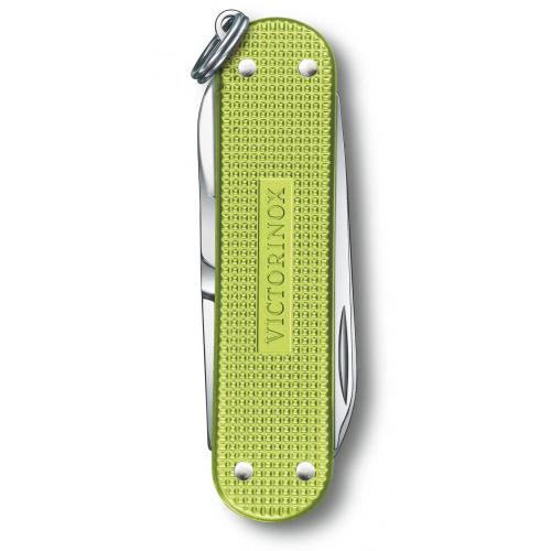 Ніж-брелок Victorinox Classic SD Alox Colors Lime Twist 58 мм, 5 функцій, Зелений (0.6221.241G) Ніж-брелок Victorinox Classic SD Alox Colors Lime Twist 58 мм, 5 функцій, Зелений (0.6221.241G)