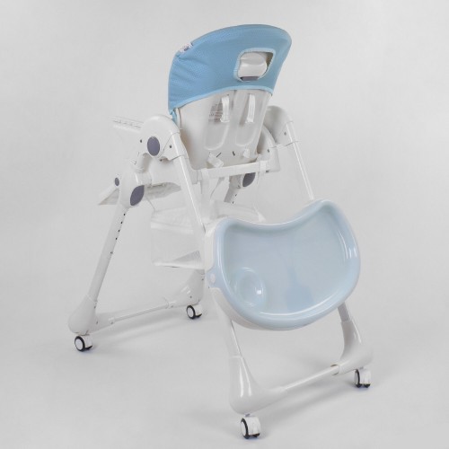 Стільчик для годування Toti W-48406 58х82х110 см Blue/White (96506) Стільчик для годування Toti W-48406 58х82х110 см Blue/White (96506)