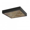 Стельовий світильник Candellux Luxan 29x29x5.5 см Чорний (10-06707)