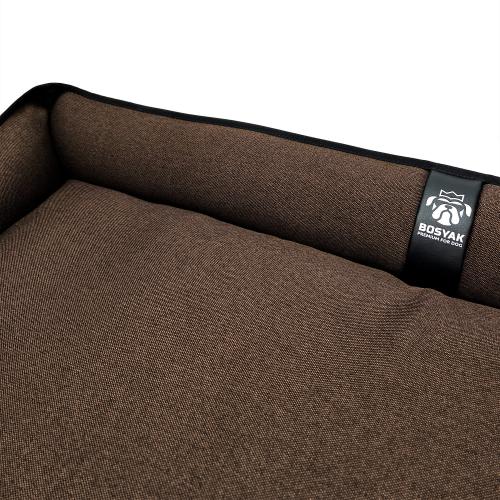 Лежак ліжко для собак всіх порід EGO Bosyak Рогожка 2XL 115x95 Коричневий (спальне місце для великих собак) Лежак ліжко для собак всіх порід EGO Bosyak Рогожка 2XL 115x95 Коричневий (спальне місце для великих собак)