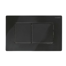 Панель змиву пластикова Koer KT-0602-16 квадратна Чорний KR5182