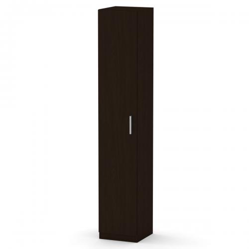Шафа книжкова Компаніт КШ-8 35х37х195 см Венге темний