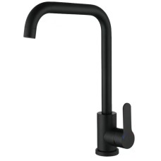 Змішувач для кухні Zerix DAX-011-G Black з нерж. сталі SUS304 (ZX4818)