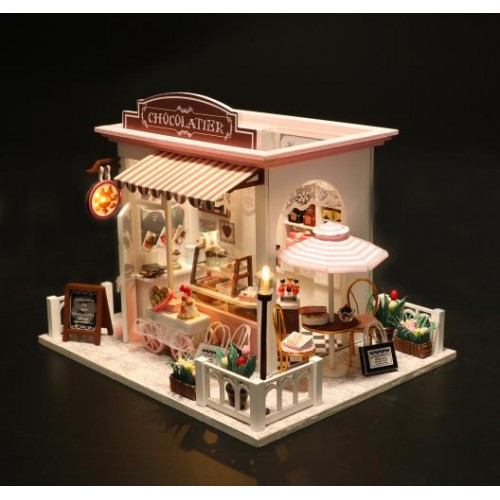Ляльковий будиночок 3D Румбокс CuteBee DIY DollHouse Шоколадниця (V357SD) Ляльковий будиночок 3D Румбокс CuteBee DIY DollHouse Шоколадниця (V357SD)