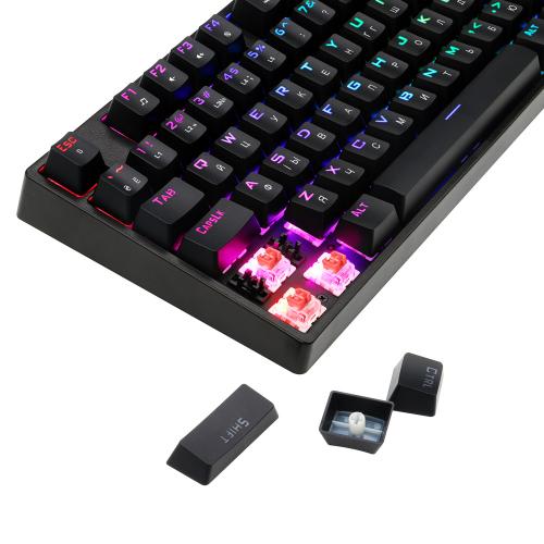 Клавіатура 1stPlayer DK5.0 RGB Outemu Red (DK5.0-RD) USB в інтернет супермаркеті PbayMarket!