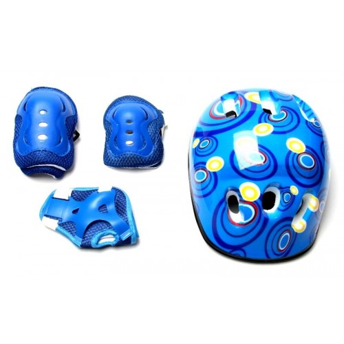 Набір роликові ковзани Happy 34-37 Blue (979210876-M) Набір роликові ковзани Happy 34-37 Blue (979210876-M)
