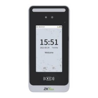 Біометричний термінал розпізнавання ZKTeco SpeedFace M4