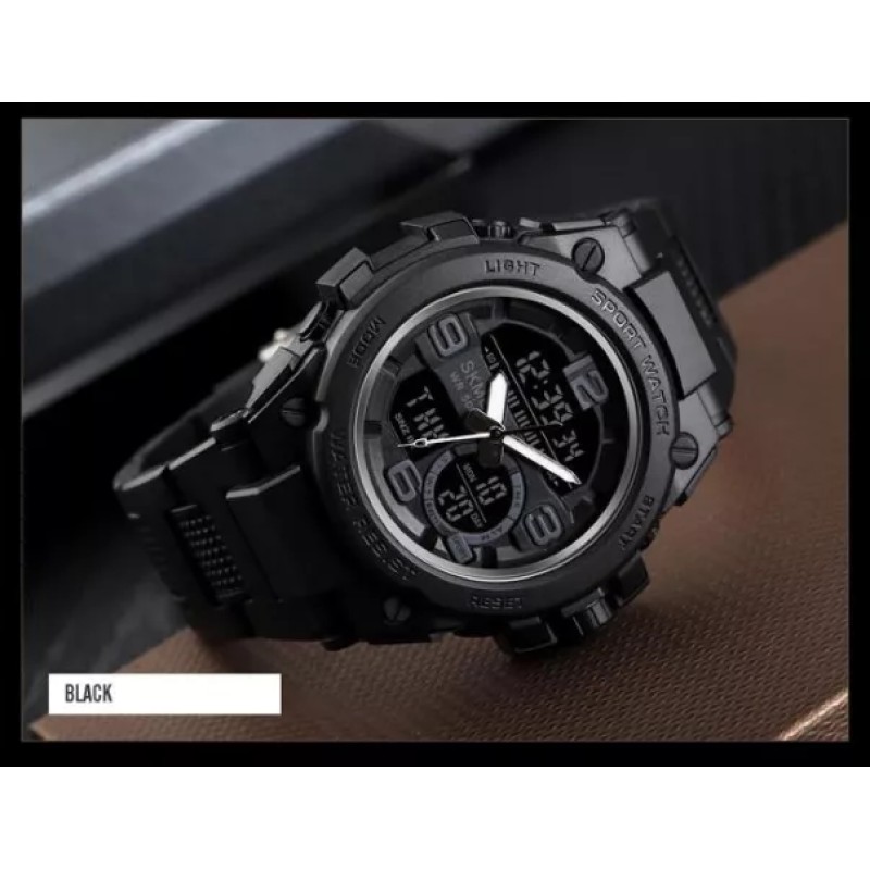 Годинник наручний чоловічий Skmei 1452 Чорний