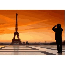 Картина за номерами Art Craft Площа Трокадеро 40 * 50 см 11203-AC