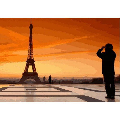 Картина за номерами Art Craft Площа Трокадеро 40 * 50 см 11203-AC Картина за номерами Art Craft Площа Трокадеро 40 * 50 см 11203-AC