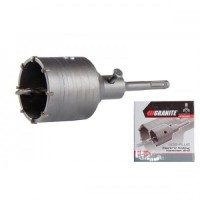 Свердло корончате GRANITE для бетону 65 мм 8 зубців з хвостовиком 22х110 мм SDS-PLUS 2-08-065 Свердло корончате GRANITE для бетону 65 мм 8 зубців з хвостовиком 22х110 мм SDS-PLUS 2-08-065