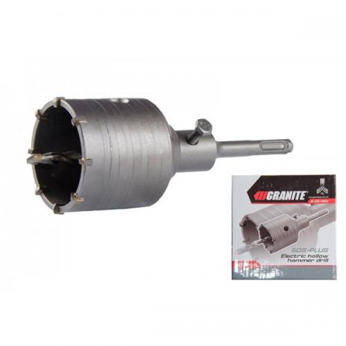 Свердло корончате GRANITE для бетону 65 мм 8 зубців з хвостовиком 22х110 мм SDS-PLUS 2-08-065 Свердло корончате GRANITE для бетону 65 мм 8 зубців з хвостовиком 22х110 мм SDS-PLUS 2-08-065