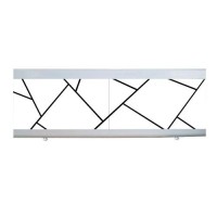 Екран під ванну The MIX Кріпачка Chaos white 170 см