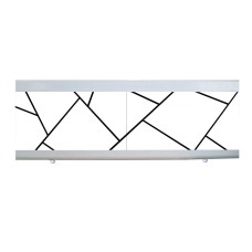 Екран під ванну The MIX Кріпачка Chaos white 170 см