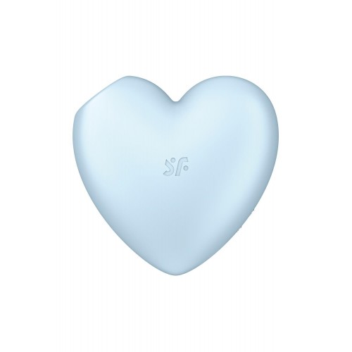 Вакуумний стимулятор-серце з вібрацією Satisfyer Cutie Heart Blue в інтернет супермаркеті PbayMarket!