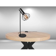 Настільна лампа лофт MSK Electric Lotus NL 14153 BK+BN