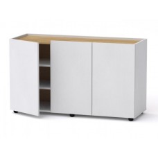 Комод Тумба 2 Компанит МГ 6 120х42х70 см Альба білий