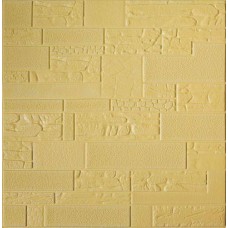 Самоклеюча декоративна 3D панель Loft-Expert Єгипет беж 700x700x5 мм