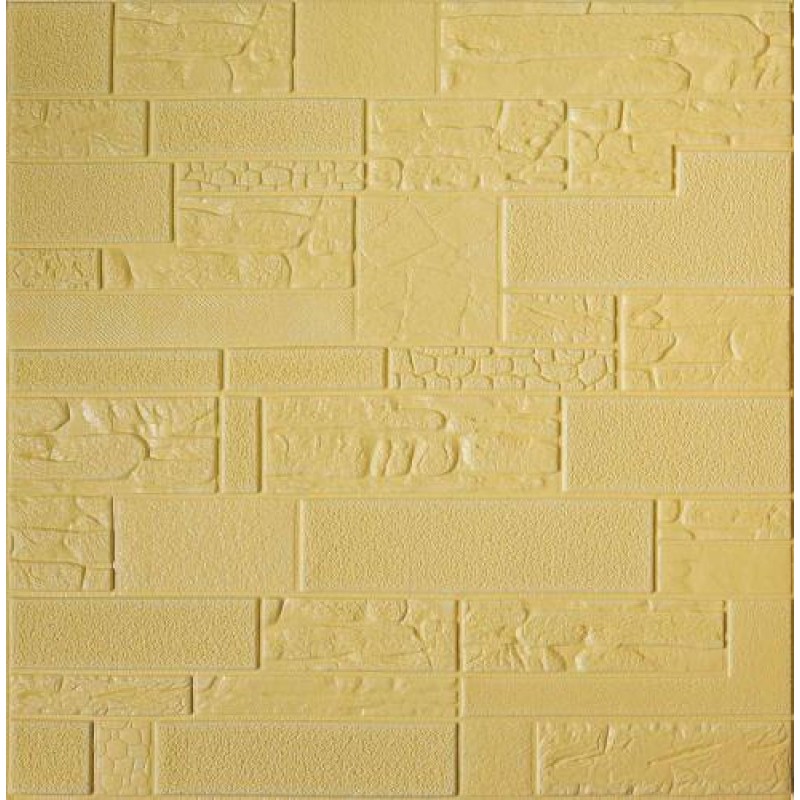 Самоклеюча декоративна 3D панель Loft-Expert Єгипет беж 700x700x5 мм