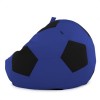 Крісло мішок М'яч Оксфорд 120см Студія Комфорту Великий Синій + Чорний