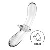 Скляний дилдо Satisfyer Double Crystal (Transparent) в інтернет супермаркеті PbayMarket!