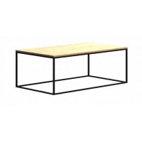 Кавовий журнальний столик у стилі Loft NS-473 480x1200x550 мм Черный Кавовий журнальний столик у стилі Loft NS-473 480x1200x550 мм Черный