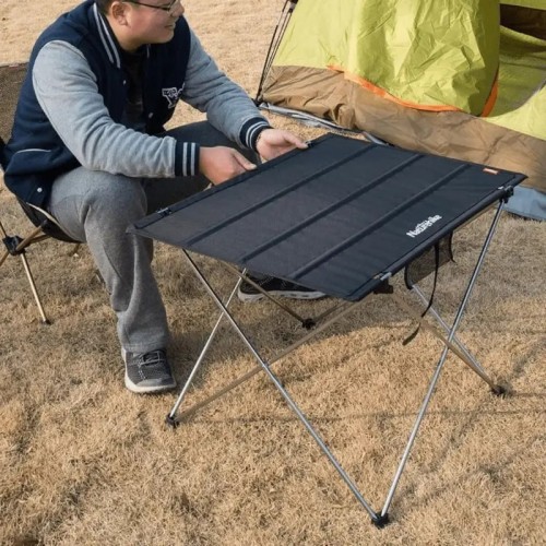 Стіл Naturehike NH20JJ020 75х55х52 см Чорний (1047-6927595763421) Стіл Naturehike NH20JJ020 75х55х52 см Чорний (1047-6927595763421)