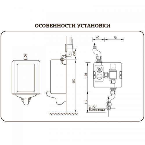 Кран для пісуара сенсорний MIXXUS PREMIUM PHOTO 030 Вбудований (MI2838) в інтернет супермаркеті PbayMarket!