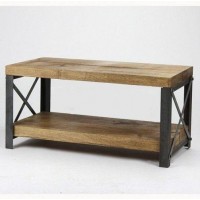 Кавовий журнальний столик у стилі Loft NS-517 480x1000x450 мм Черный