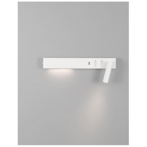 Спот Nova Luce Vida 35x10x8 см Білий (Nova9533523) Спот Nova Luce Vida 35x10x8 см Білий (Nova9533523)