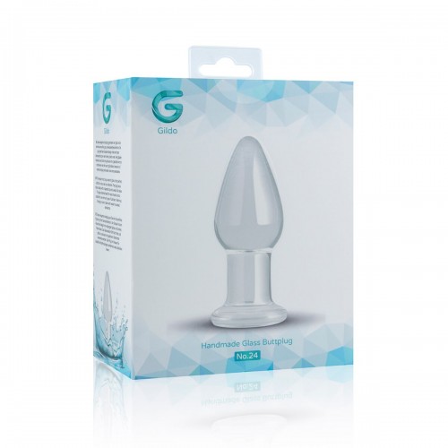 Скляна анальна пробка Gildo Glass Buttplug No. 24 в інтернет супермаркеті PbayMarket!