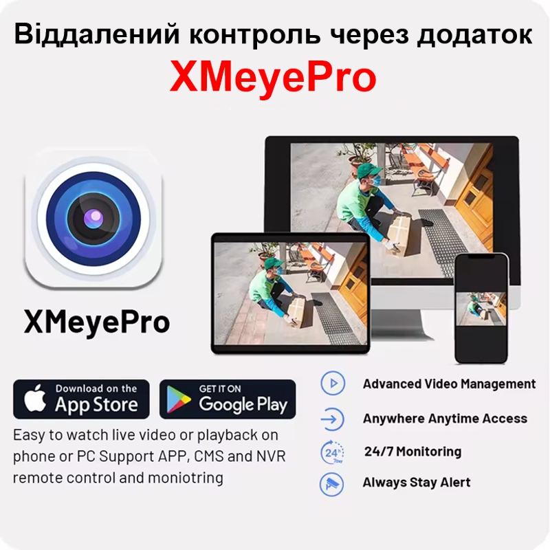 Мини NVR відеореєстратор мережевий на 8 камер із записом на SD картку пам'яті до 128 Гб Enster HS-NVR-2608MN