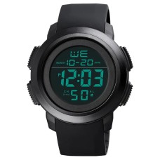 Спортивний чоловічий годинник Skmei 1719 Чорний