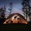 Намет Naturehike CNK2300ZP024 220x290x125 см Коричневий (1047-6976023923692)
