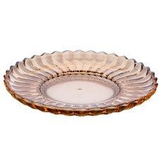 Блюдо для закусок YIWU Flower 28 см Коричневий (HP-YH-52)
