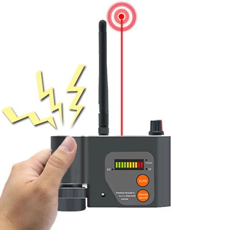 Детектор жучків, прослуховування, шукач камер професійний Protect CPA-101, оптичний пошук об'єктива камери, лазерний пошук ІЧ випромінювання