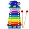 Весела дерев'яна іграшка TREETOYS Ксилофон (MD0712)