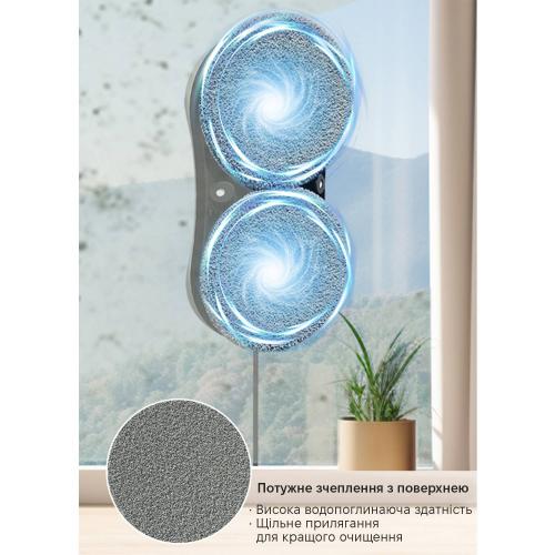 Робот для миття вікон із баком для води Inspire IQ cleaner RN2-03 Black Робот для миття вікон із баком для води Inspire IQ cleaner RN2-03 Black