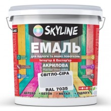 Емаль для підлоги SkyLine Світло-сіра RAL 7035 10 л