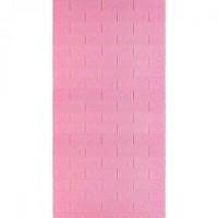 Самоклеюча 3D панель під рожеву цеглу Sticker Wall 3080х700х3мм