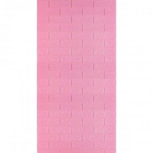 Самоклеюча 3D панель під рожеву цеглу Sticker Wall 3080х700х3мм