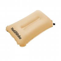 Подушка самонадувна Naturehike Sponge automatic NH17A001-L 46x27x9.6 см Бежевий (2245940786)