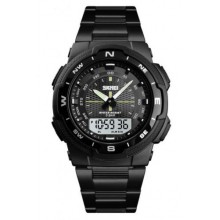 Чоловічий годинник Skmei 1370 Marshal Black Чорний Чоловічий годинник Skmei 1370 Marshal Black Чорний