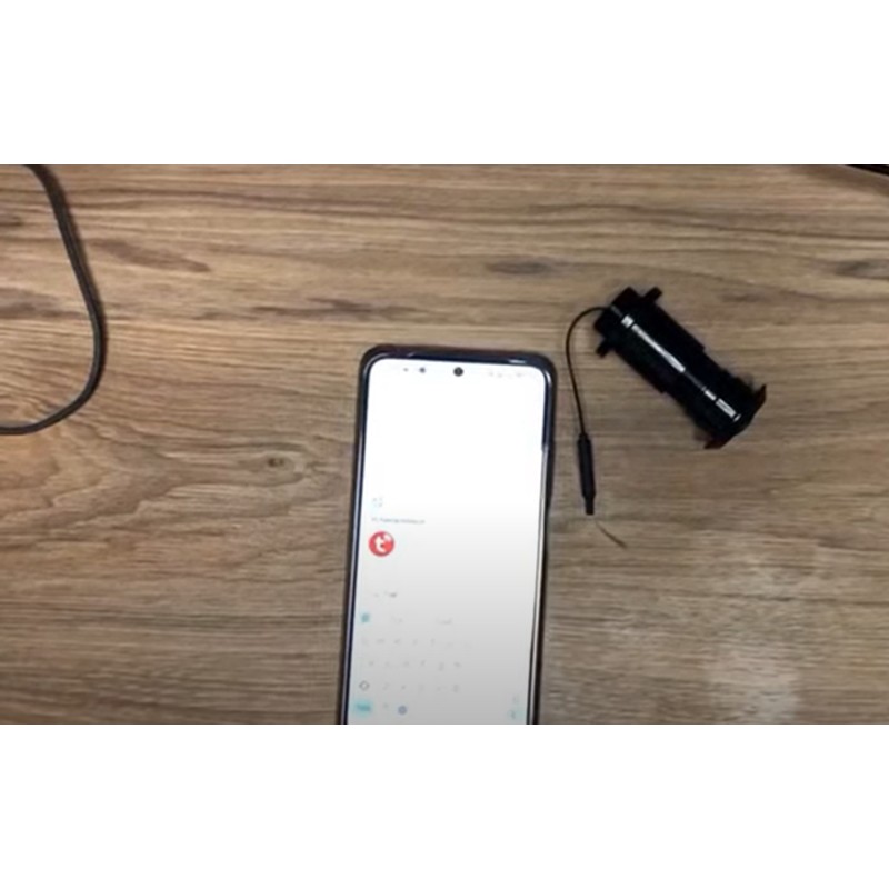 WiFi відеовічко c датчиком руху, підсвіткою і записом Nectronix DW-305W, чорний, Tuya Smart App