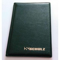 Альбом для монет 192 дрібні осередки Schulz Темно-зелений (hub_pmf02t)
