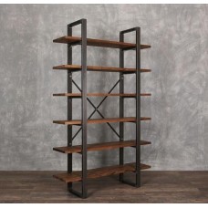 Стелаж для зберігання в стилі Loft Чорний NS-1799 1880x1200x290 мм