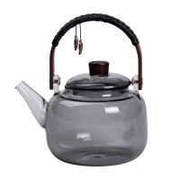 Чайник заварювальний YIWU 800 мл Чорний (HP-34-37)