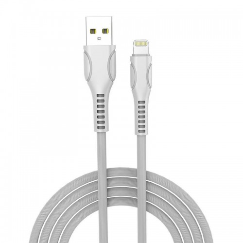 Кабель ColorWay USB-Lightning (line-drawing), 2.4А, 1м, White (CW-CBUL027-WH) в інтернет супермаркеті PbayMarket!