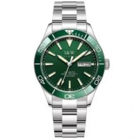 Наручний годинник чоловічий Carnival Diver 10 Bar Сріблястий (2626095979) Наручний годинник чоловічий Carnival Diver 10 Bar Сріблястий (2626095979)