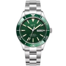 Наручний годинник чоловічий Carnival Diver 10 Bar Сріблястий (2626095979)